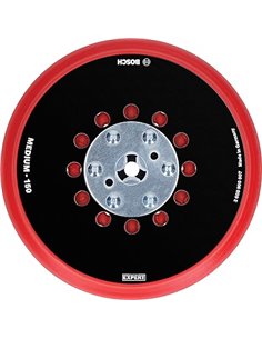 Bosch Professional 1x Platos de soporte multiperforados de uso universal Expert Multihole (Versión Medio, Ø 150 mm, accesorios L