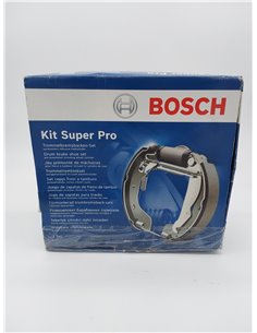 Bosch KS112 Kit Super Pro Kit de freno trasero de tambor 1 juego completo premontado        2