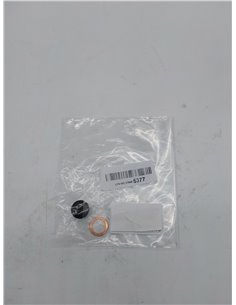 febi bilstein 171173 - Tornillo de drenaje de aceite con anillo de sellado, 1 unidad, color negro        2