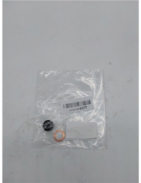 febi bilstein 171173 - Tornillo de drenaje de aceite con anillo de sellado, 1 unidad, color negro       
