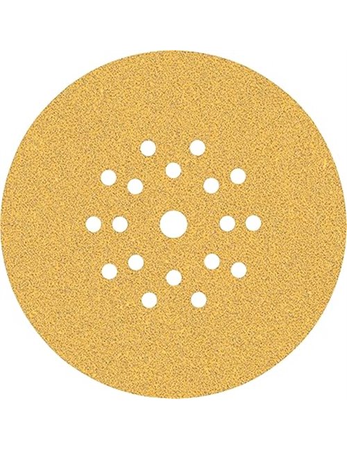 Bosch Professional 25 x Lijas Expert C470 con 19 agujeros, para Madera dura, Pintura sobre madera, 225 mm, Grano 60, Accesorios 