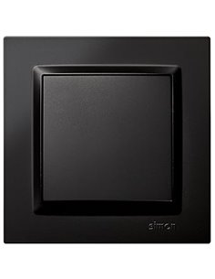 SIMON - Pulsador Eléctrico, Interruptor de Pared Interior, Serie Simon 10, Incluye Marco, Tapa y Mecanismo, para Espacios Reside