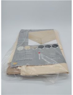 Cardenal Textil Liso Cubre Canape, Poliéster, Beige, Cama 90        2