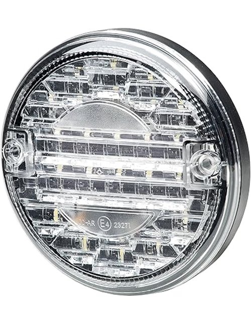 HELLA VALUEFIT LED Piloto de marcha atrás - 24V / 12V - Montaje - Fijación de dos puntos - Cable: 310mm - Conector: extremos de 