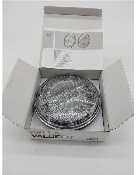 HELLA VALUEFIT LED Piloto de marcha atrás - 24V / 12V - Montaje - Fijación de dos puntos - Cable: 310mm - Conector: extremos de 
