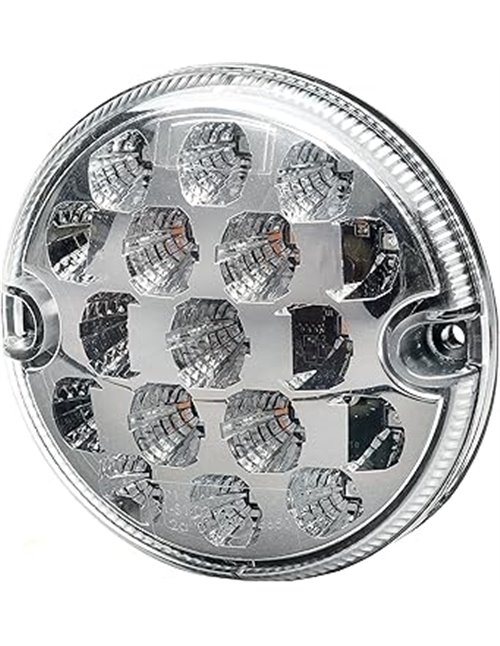 HELLA VALUEFIT Piloto posterior - LED - 12V / 24V - montaje exterior/atornillado - ECE - Color de tulipa: transparente - Conecto