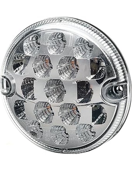 HELLA VALUEFIT Piloto posterior - LED - 12V / 24V - montaje exterior/atornillado - ECE - Color de tulipa: transparente - Conecto