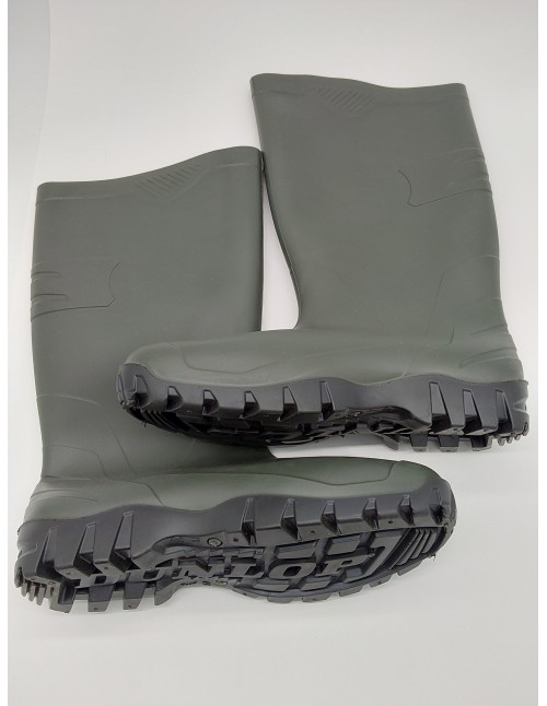 Dunlop K680011 PVC KNIELAARS - botas de goma sin forro con caña media de goma Unisex adulto, color Verde (Green/Black), talla   