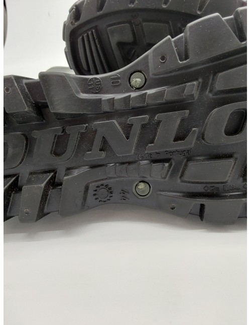 Dunlop K680011 PVC KNIELAARS - botas de goma sin forro con caña media de goma Unisex adulto, color Verde (Green/Black), talla   