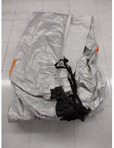 GUNHYI Funda de Coche Exterior Impermeable Transpirable, Anti-UV Antipolvo de 6 Capas con Cremallera y Forro de Algodón, para Se 2