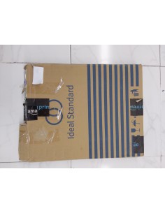 Ideal Standard I.Life A T453001 Asiento de inodoro Sencillo Fácil de instalar Resistente Acero inoxidable Fijaciones incluidas 2
