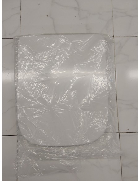Ideal Standard I.Life A T453001 Asiento de inodoro Sencillo Fácil de instalar Resistente Acero inoxidable Fijaciones incluidas  