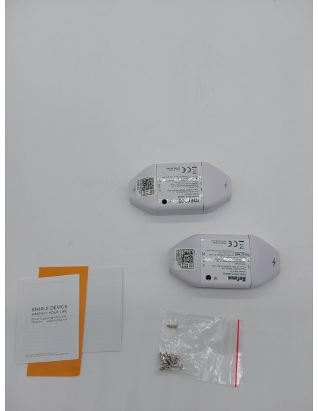 Interruptor Inteligente Funciona con HomeKit Siri, Alexa, Google Home, Refoss Smart Switch con Control de Voz y Temporizador, In