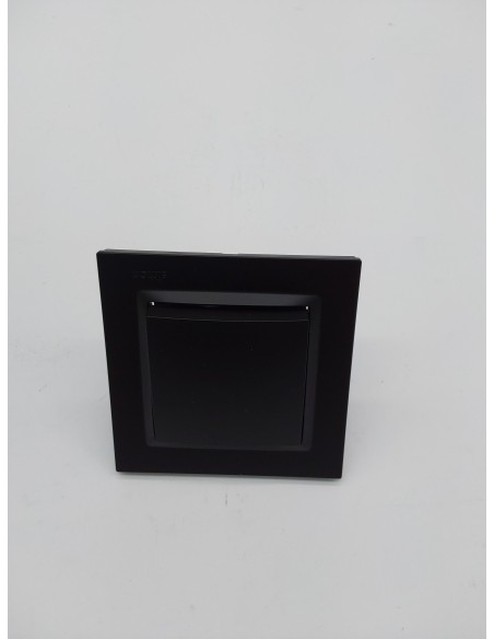SIMON - Pulsador Eléctrico, Interruptor de Pared Interior, Serie Simon 10, Incluye Marco, Tapa y Mecanismo, para Espacios Reside