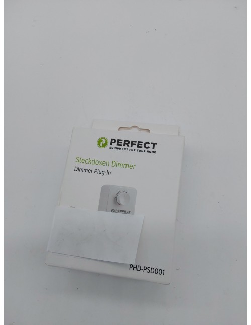 Perfect regulador de intensidad de la toma de corriente, con regulador de intensidad para LED, bombillas incandescentes, lámpara