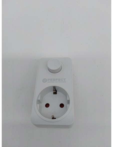 Perfect regulador de intensidad de la toma de corriente, con regulador de intensidad para LED, bombillas incandescentes, lámpara