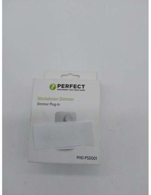 Perfect regulador de intensidad de la toma de corriente, con regulador de intensidad para LED, bombillas incandescentes, lámpara