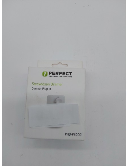 Perfect regulador de intensidad de la toma de corriente, con regulador de intensidad para LED, bombillas incandescentes, lámpara