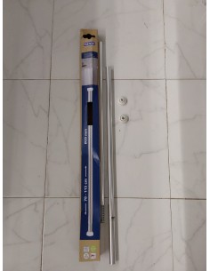 Wenko Barra para Cortina baño telescópica cromada 70-115 cm Ø 2 cm Cromo 2