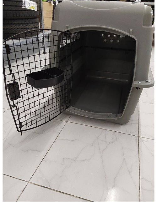 Beeztees 715565 Skykennel Nr 3, 81 x 57 x 60 cm, grau