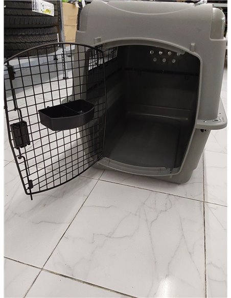 Beeztees 715565 Skykennel Nr 3, 81 x 57 x 60 cm, grau