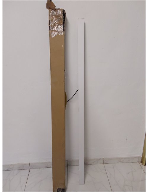 K-Bright Aplique de Pared Exterior LED 150CM Aluminio Lámpara de Pared IP65 Blanco Cálido 45W 3000K Moderna para Balcón Patio Ja