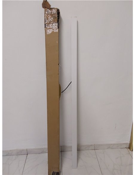 K-Bright Aplique de Pared Exterior LED 150CM Aluminio Lámpara de Pared IP65 Blanco Cálido 45W 3000K Moderna para Balcón Patio Ja