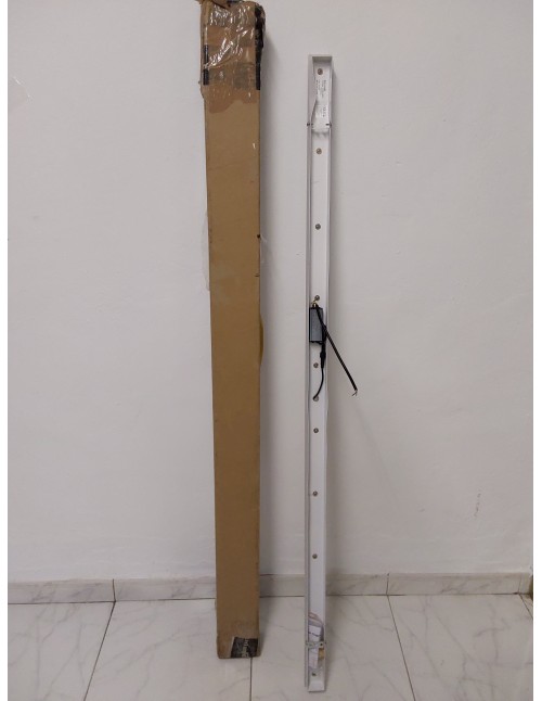K-Bright Aplique de Pared Exterior LED 150CM Aluminio Lámpara de Pared IP65 Blanco Cálido 45W 3000K Moderna para Balcón Patio Ja