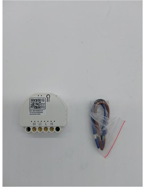 Meross Interruptor Inteligente WiFi, Interruptor de Luz Inteligente, Mini Interruptor de Pared, Control por Voz, Compatible con 