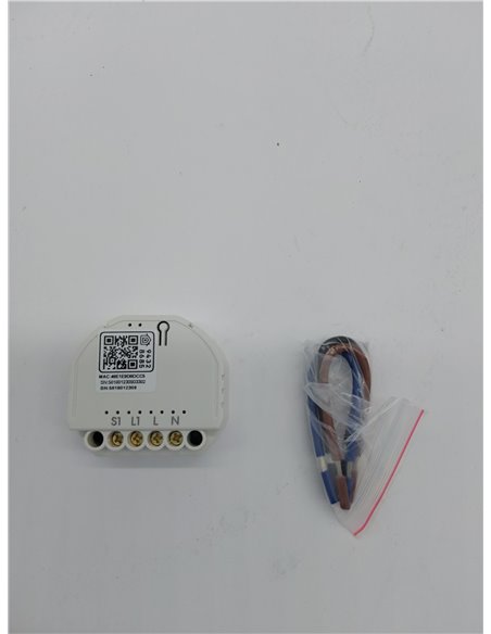 Meross Interruptor Inteligente WiFi, Interruptor de Luz Inteligente, Mini Interruptor de Pared, Control por Voz, Compatible con 