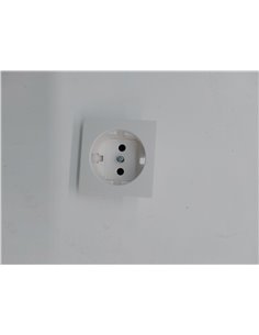 SIMON - Tapa Base de Enchufe Schuko, Serie 82 Concept, 2 USB C+A, Compatible con las Series 75, 31, 82 y 88, Efecto Mate Antihue 2