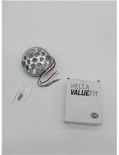 HELLA VALUEFIT Piloto posterior - LED - 12V / 24V - montaje exterior/atornillado - ECE - Color de tulipa: transparente - Conecto 2