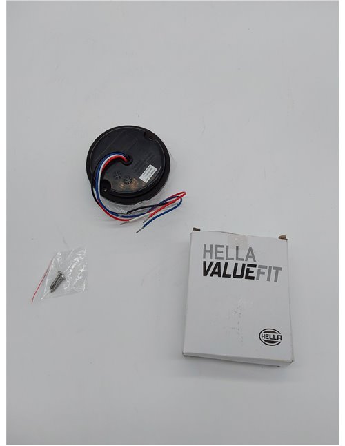 HELLA VALUEFIT Piloto posterior - LED - 12V / 24V - montaje exterior/atornillado - ECE - Color de tulipa: transparente - Conecto