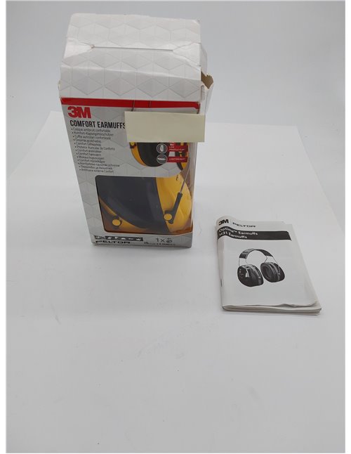 3M Peltor Optime I Orejeras H510A, protector auditivo ligero con almohadillas suaves, protección contra niveles de ruido compren