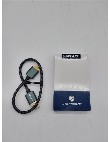 SUNGUY Cable de disco duro USB 3.0, 0,3 m USB A a Micro B de 5 Gbps para Seagate, Toshiba Canvio, Western Digital (WD), My Passp
