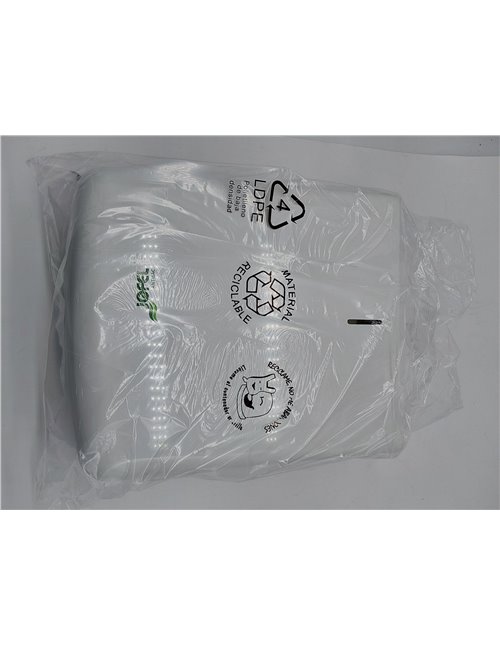 Jofel - Dispensador de Papel de Manos, Toallas Faciales, Dispensador de Papel Secamanos de Pared, hasta 600 Toallitas Zig-Zag, A