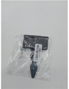 KOTARBAU® Bisagra de puerta en T 150mm, Acero, Negra, Herraje para puertas de jardín de madera, Bisagra apaisada para Cobertizo  2