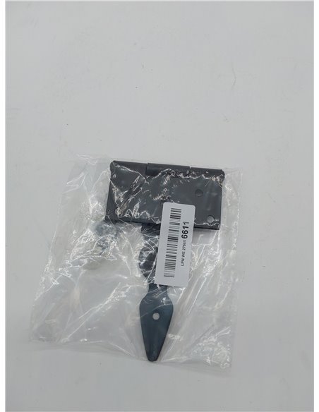 KOTARBAU® Bisagra de puerta en T 150mm, Acero, Negra, Herraje para puertas de jardín de madera, Bisagra apaisada para Cobertizo 