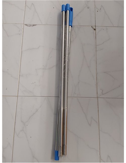 Mitclear 3,7m Limpiacristales 3 en 1 de Extensible, Limpiacristales Largo con Palo Telescópico, Cabezal(31cm) Giratorio de 180°,