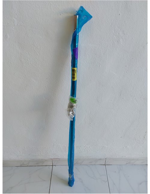 Wardlock Barra extensible de acero inoxidable para armario de 112 a 210 cm, barra ajustable con enchufes en forma de U.