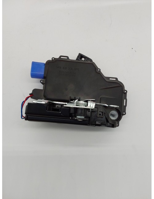 Frankberg Cerradura de puerta Servomotor Delantero Izquierda 8-Postes Compatible con Ibiza III 6L1 Limusina 2002-2009 Polo 9N Li