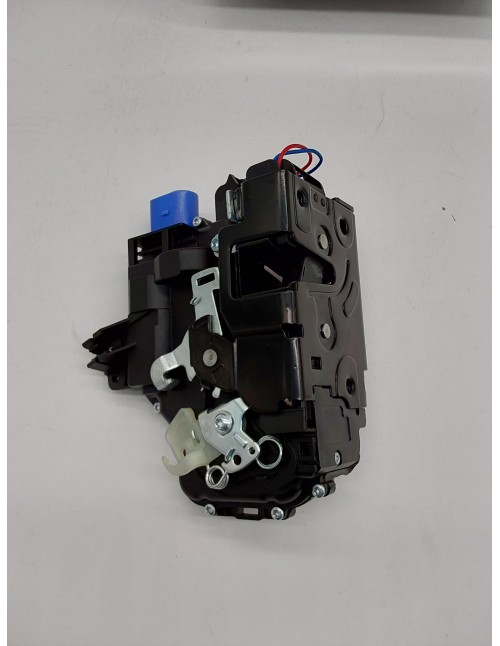 Frankberg Cerradura de puerta Servomotor Delantero Izquierda 8-Postes Compatible con Ibiza III 6L1 Limusina 2002-2009 Polo 9N Li