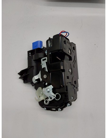 Frankberg Cerradura de puerta Servomotor Delantero Izquierda 8-Postes Compatible con Ibiza III 6L1 Limusina 2002-2009 Polo 9N Li