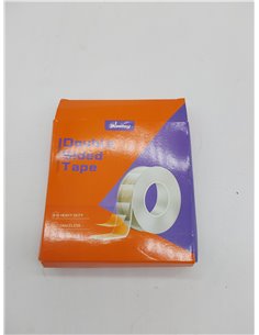 IKeelsy Cinta Adhesiva Doble Cara,Cinta Adhesiva Transparente y Cinta Doble Cara Extrafuerte para Posters de Pared,Multiusos Tir 2