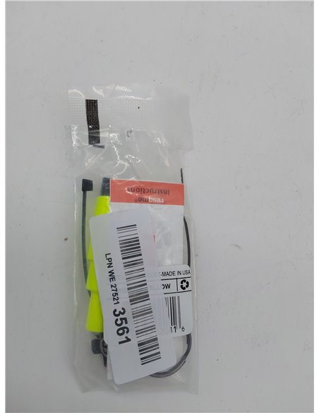 Resqme GBO-RQMTWIN-YELLOWFLUO Herramienta Rompecristales, Amarillo Fluorescente, 1 Unidad       