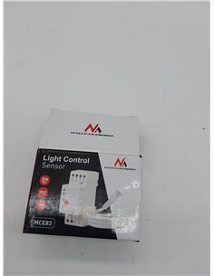 Maclean MCE83 - Sensor Interruptor crepuscular IP 65 Montaje en Carril DIN        2