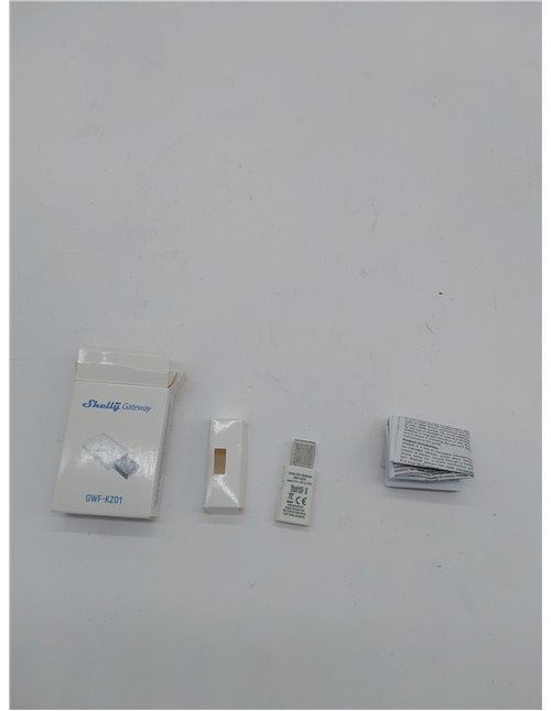 Shelly BLU Gateway, Pasarela WiFi Bluetooth En Un Dongle USB-A, Automatización del Hogar, Compatible con Alexa & Google Home, Ap