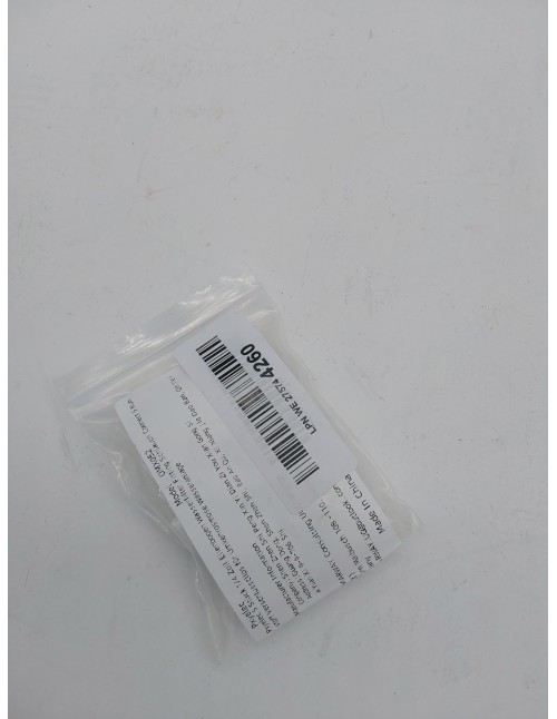 Pxyelec - Tubo de conexión para filtro de agua, 1/4 pulgadas, 5 clips de bloqueo de plástico para sistema de agua de ósmosis inv