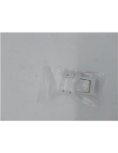 Legrand LEG97341 Interruptor conmutador superficie, 2300 W, 230 V, 10 A, Blanco        2