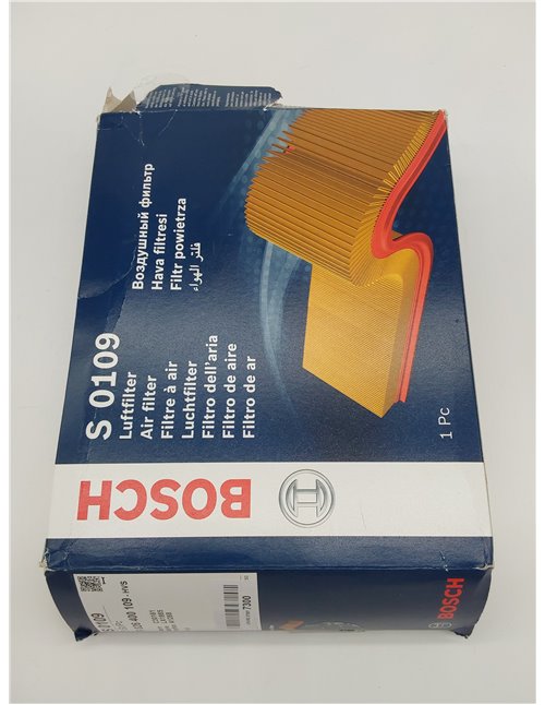 Bosch S0109 - Filtro de aire para vehículos       